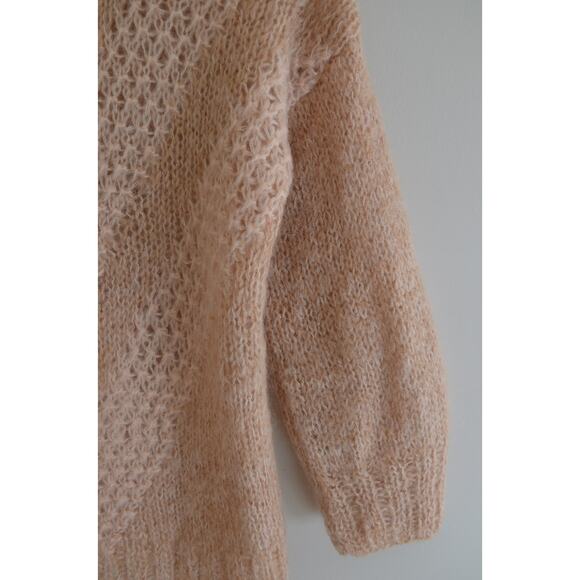 Vintage Italian Mohair Knit Sweater Size Medium - Picture 3 of 7
